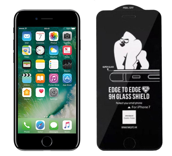 Kính Cường Lực King Kong cho iPhone có Khung Tự Dán Full Màn WTP-034 – Phụ  Kiện Hạt Dẻ