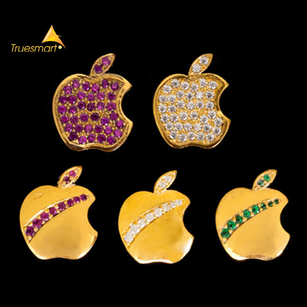 Logo Apple Mạ Vàng Cao Cấp