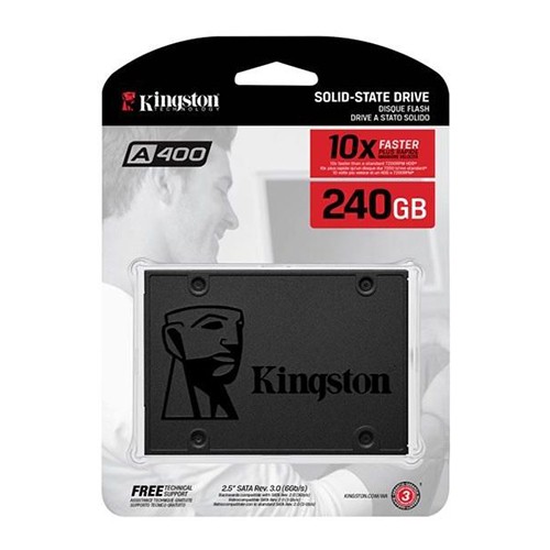 Thay Ổ Cứng SSD Kingston 240GB SA400 Chính Hãng, Giá Tốt p4889