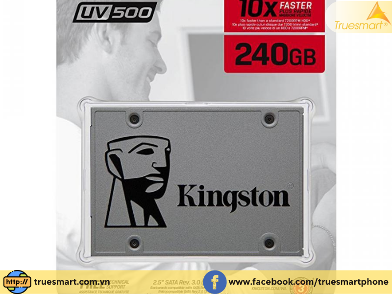 Mua ổ cứng SSD Kingston 240Gb SUV500 tại Truesmart với nhiều chính sách ưu đãi hấp dẫn