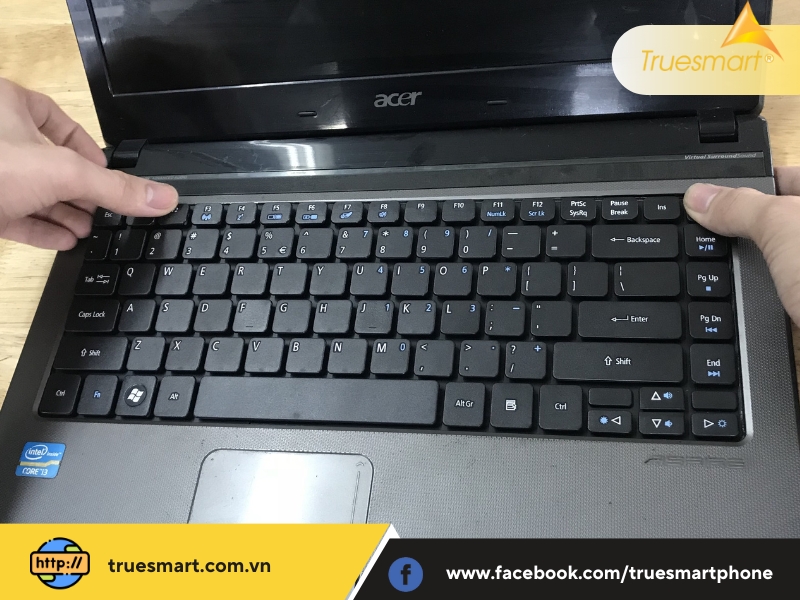 Giá thay bàn phím laptop Acer Aspire V series bao nhiêu tiền?